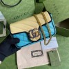 GUCCI ONLINE EXCLUSIVE GG MARMONT MINI BAG 574969 1X5KE 9389 (17.5*11.5*4cm)