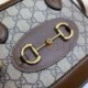 GUCCI HORSEBIT 1955 MINI TOP HANDLE BAG 640716 92TCG 8563 (20*19.5*7.5cm)