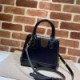 GUCCI HORSEBIT 1955 MINI TOP HANDLE BAG 640716 0YK0G 1000 (20*19.5*7.5cm)