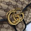 GUCCI MARMONT SMALL SHOULDER BAG 443497 HVKEG 9772 (26*15*7cm)