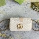 GUGUCCI MARMONT MATELASSE LEATHER SUPER MINI BAG 476433 (16.5*10*5cm)