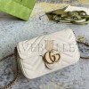 GUGUCCI MARMONT MATELASSE LEATHER SUPER MINI BAG 476433 (16.5*10*5cm)