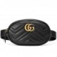 GUCCI MARMONT QUILTED LEATHER BELT BAG 476434 DSVRT 5729 DX (18*11*15cm)