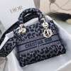 DIOR MEDIUM LADY D-LITE BAG M0565ORHM_M842 (24cm*20cm*11cm)