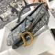 DIOR SADDLE BAG M0446CTFO_M932 (25.5cm*20cm*6.5cm)