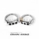 CHROME HEARTS TRIPLE CH PLUS FLAT RING