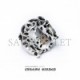 CHROME HEARTS BUTTERFLY FLORAL CROSS RING