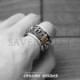 CHROME HEARTS BS FLEUR SPINNER RING