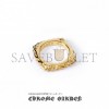 CHROME HEARTS 22K GOLD SBT BAND RING