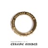 CHROME HEARTS 22K GOLD TRUE FUCKING PUNK RING