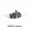 CHROME HEARTS CROSS CROWN RING