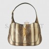 GUCCI JACKIE 1961 SMALL PYTHON BAG 636706 28R0G 9528  (28*19*4.5cm)