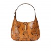 GUCCI JACKIE 1961 PYTHON SMALL SHOULDER BAG 636709 LU30G 7744 (28*19*4.5cm)