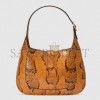 GUCCI JACKIE 1961 PYTHON SMALL SHOULDER BAG 636709 LU30G 7744 (28*19*4.5cm)