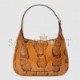 GUCCI JACKIE 1961 PYTHON SMALL SHOULDER BAG 636709 LU30G 7744 (28*19*4.5cm)