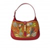 GUCCI JACKIE 1961 SMALL EMBROIDERED BAG 636706 2SXDG 9591  (39*31*4.5cm)