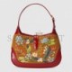 GUCCI JACKIE 1961 SMALL EMBROIDERED BAG 636706 2SXDG 9591  (39*31*4.5cm)