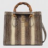 GUCCI DIANA PYTHON SMALL BAG ‎660195 28R0T 9528 （27*24*11cm）