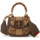 GUCCI BAMBOO 1947 JUMBO GG MINI BAG ‎686864 UQLBT 2570（17*12*7.5cm）