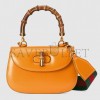 GUCCI BAMBOO 1947 SMALL TOP HANDLE BAG 675797 10ODT 7769 (21*15*7cm)