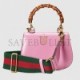 GUCCI BAMBOO 1947 MINI TOP HANDLE BAG  686864 10ODT 5467（17*12*7.5cm)