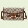 GUCCI HORSEBIT 1955 MINI BAG ‎699296 92TCG 8563  (18*12*5cm)