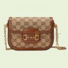 GUCCI HORSEBIT 1955 GG MINI BAG 675801 21HRG 2687 (20.5*14*5cm)