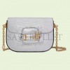 GUCCI HORSEBIT 1955 LIZARD MINI BAG ‎675801 EYZ0G 8106  (20.6*14.4*5.1cm)