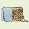 GUCCI DIONYSUS SMALL PYTHON SHOULDER BAG 400249 E12CN 9275  (28*18*9cm)