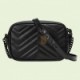 GUCCI GG MARMONT MINI SHOULDER BAG ‎634936 DTDHV 1000  (18*12*6cm)