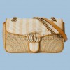 GUCCI GG MARMONT MATELASSÉ SHOULDER BAG 443497 UWBKT 8723 （26*15*7cm）