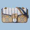 GUCCI GG MARMONT MATELASSÉ SHOULDER BAG 443497 UWBKT 8925 （26*15*7cm）