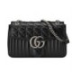 GUCCI GG MARMONT MEDIUM SHOULDER BAG 443496 UM8AN 1000 （31*19*7cm）