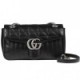 GUCCI GG MARMONT SMALL SHOULDER BAG ‎443497 UM8AN 1000   (26*15*7cm)