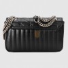 GUCCI GG MARMONT SMALL SHOULDER BAG ‎443497 UM8AN 1000   (26*15*7cm)