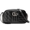 GUCCI GG MARMONT SMALL SHOULDER BAG  ‎447632 UM8BN 1000 （24*13*7cm）