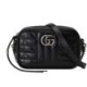 GUCCI GG MARMONT MINI SHOULDER BAG 634936 UM8BN 1000 (18*12*6cm)