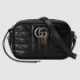 GUCCI GG MARMONT MINI SHOULDER BAG 634936 UM8BN 1000 (18*12*6cm)