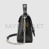 GUCCI GG MARMONT MINI TOP HANDLE BAG ‎583571 UM8AN 1000 (21*15.5*8cm)