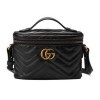 GUCCI GG MARMONT MINI BAG 672253 DTDHT 1000 (19*13*7cm)