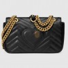 GUCCI GG MARMONT MATELASSÉ MINI BAG 446744 DTDIT 1000（23*14*6cm）