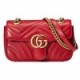 GUCCI GG MARMONT MATELASSÉ MINI BAG ‎446744 DTDIT 6433  (22*13*6cm)