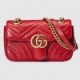 GUCCI GG MARMONT MATELASSÉ MINI BAG ‎446744 DTDIT 6433  (22*13*6cm)