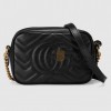 GUCCI GG MARMONT MATELASSÉ MINI BAG 448065 DTD1T 1000 （18*12*6cm）