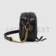 GUCCI GG MARMONT MATELASSÉ MINI BAG 448065 DTD1T 1000 （18*12*6cm）