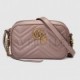 GUCCI GG MARMONT MATELASSÉ MINI BAG ‎448065 DTD1T 5729（18*12*6cm）