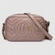 GUCCI GG MARMONT MATELASSÉ MINI BAG ‎448065 DTD1T 5729（18*12*6cm）