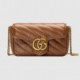 GUCCI GG MARMONT MATELASSÉ SUPER MINI BAG ‎476433 0OLFT 2535 （16.5*10.2*5.1cm）