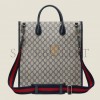 GUCCI MEDIUM TOTE BAG WITH INTERLOCKING&G  ‎674155 9C2VN 4076 （38.5*36*12cm）