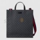 GUCCI GG BLACK TOTE  ‎495559 K5IAN 1095 (38*35.5*4cm）